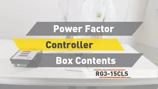 ENTES RG3-15CLS Power Factor Controller Box Contents