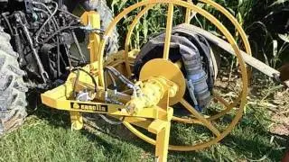 Casella Hydraulic Lay Flat Hose Reel