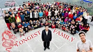 Most Married Man & Longest Family In The World 🌏😱|| इस आदमी में ठरक़ की ताक़त देखो 😂🇨🇳 #shorts