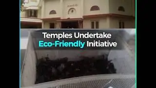 Temples Take The Zero Waste Initiative To Convert Fruits And Flowers Offering To Compost