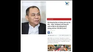 Vingroup rút khởi dự án đường sắt tốc độ cao Bắc Nam - Quân đội bảo vệ ĐH Đảng XIV