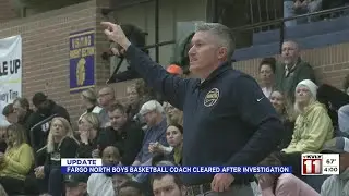 Fargo North Boys Basketball coached cleared after investigation