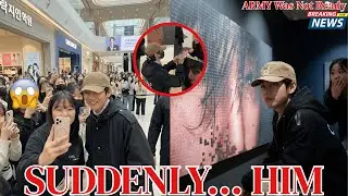 Фанаты ARMY в шоке после неожиданной встречи с Ким Тэхёном — тишина говорит всё.