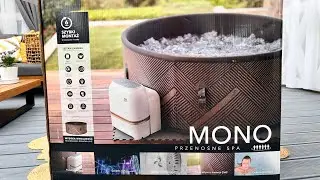 Jacuzzi MSpa Mono 2022 |  unboxing, montaż, pierwsze uruchomienie, chemia i podstawowe akcesoria