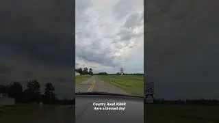Early morning drive ASMR #asmr #driving #backroads #morning