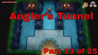The Legend of Zelda: Link's Awakening - Level 4 &ndash; Angler&rsquo;s Tunnel (Guide/Walkthrough Part 13 of 25)