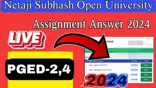 nsou pg assignment 2024 |nsou PGED-2,4 Assignment answer | PG Education paper-2,4 Assignment answer