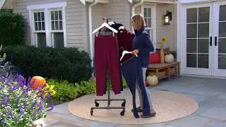 Denim & Co. Active Lush Lined Joggers with Rib Trim on QVC