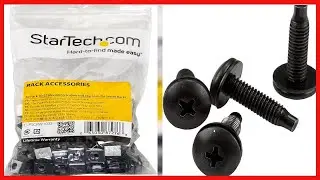 Great product -  StarTech.com 10-32 Server Rack Screws - 50 Pack - Network Rack Screws and Clip Nuts