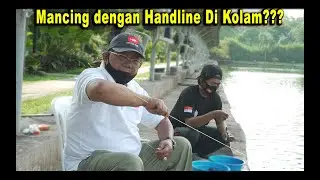 Mancing handline di kolam galatama!