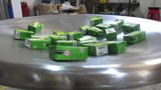 Rotary collecting table