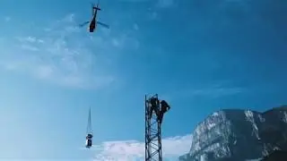 Eurokran - Montage mit Helikopter