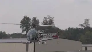 Rotorfest 2009 - Part 3 - Bell 47D Demo with Autorotation