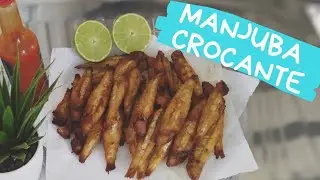 MANJUBA FRITA CROCANTE - FÁCIL DE FAZER
