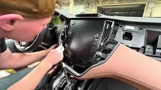 2023 Subaru Outback Infotainment Trim Piece Removal