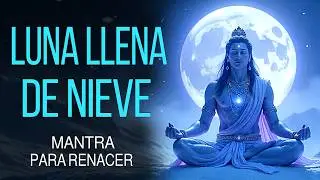 PODEROSA LUNA LLENA DE NIEVE 🌕 LIBÉRATE DE LO QUE NO TE SIRVE Y RENACE CON ESTE MANTRA