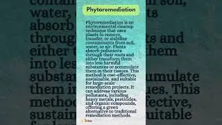 What is Phytoremediation|UGC NET|Environmental Science|Msc