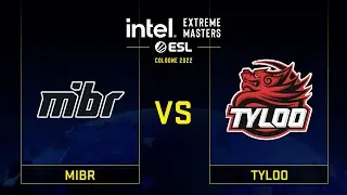 MIBR vs TYLOO | Карта 2 Overpass | IEM Cologne 2022 - Play-In