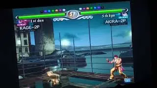 Virtua fighter 4 Evolution kage and Akira awesome skill ☆☆☆☆