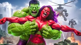 HULK vs RED SHE-HULK EPIC BATTLE! However, THOR'S Unexpected SAVE Changes Everything!