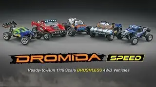 Spotlight: 1/18 Scale Brushless Trucks & Buggies by Dromida