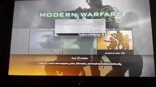 How to Get a Backup menu on Mw2 1.14