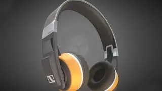 Headphones (Blender Timelapse)