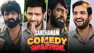 Santhanam Ultimate Comedy Marathon🤣 | Superhit Comedy Scenes | Adithya TV