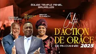 CULTE D'ACTION DE GRACE//PASTEUR ROY BONDO//REVEREND DIEUDONNE DELUPO//BISHOP ELIZABETH