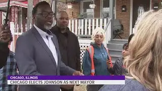 Brandon Johnson wins Chicago mayoral election