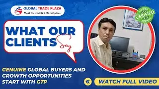 Expanding International Trade with Verified Buyers and GTP Support | #b2b #marketplace