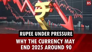 Rupee outlook: Why the currency may end 2025 around 90, despite RBI support | Stock market 