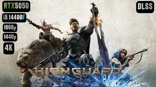 Highguard RTX 5050 | Highguard RTX 5050 & i5 14400F Benchmark 1080p/1440p/4K