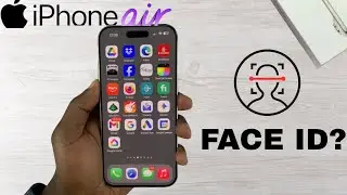 Есть ли у iPhone Air функция Face ID?