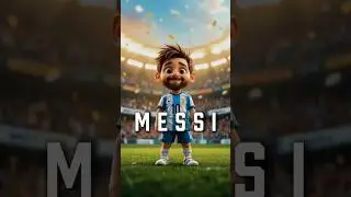 MESSI IN PIXAR STYLE II #trending #messi #soccer #football #messiskills #viralshorts