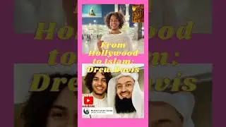 Hollywood Star Drew Davis Converts to Islam 🌙 #converttoislam #reverttoislam #islam