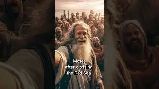 Biblical Selfies Part 1 #Bible #selfie #midjourney #ai #shorts #fyp