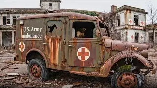 Forgotten Since World War II &mdash; The Dodge WC 54  Full Restoration of a WWII Military Ambulance