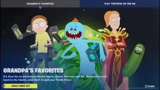 Fortnite Item Shop September 2, 2023 - Rick & Morty Return