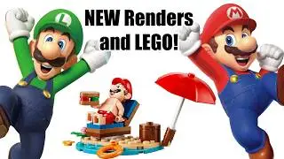 LEGO Mario Minifigures Are Finally Here! + New Mario Renders!