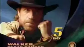 Walker, Texas Ranger - KPIX Promo - 1994