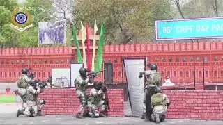 CRPF Valley QAT's Demo to neutralise terrorists at J&K