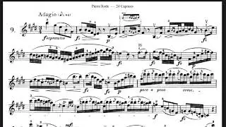 Pierre Rode, Caprice No.9, notes / Роде , каприс 9, ноты | op.22