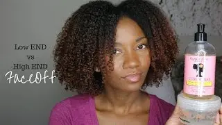 Low End vs High End Styling Gels || Natural Hair