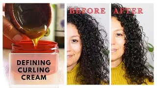 DIY Curling Cream | Soft hold, Vegan & Natural | Naturally Radiant Life