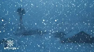 Blizzard Fury: Intense Snowstorm Sounds for Focus and Sleep