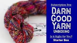 Darn Good Yarn Unboxing #darngoodyarn