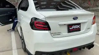 SUBARU IMPREZA WRX 2018 FAROS POSTERIORES LED SUBISPEED DARK PERFORMANCE