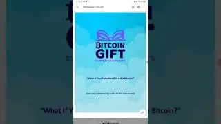 BITCOIN Gift BSC Token Fair Launch Feb 14th 1:40PM UTC HIGH Risk HIGH Reward 4 BNB MC 15% BTC Reward