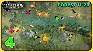 Train Traffic Manager Gameplay Part 4 (Forest 11-20)